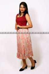Mid Length Skirt